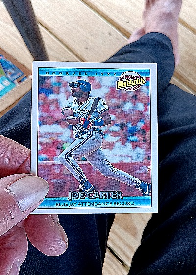 1992 Donruss #677 Joe Carter — front