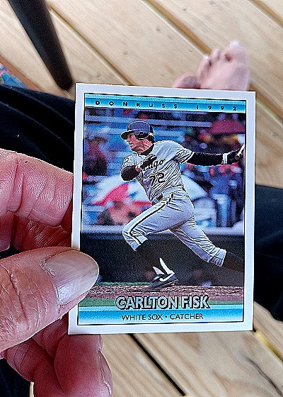 1992 Donruss #543 Carlton Fisk — front