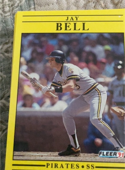 1991 Fleer #31 Jay Bell — front