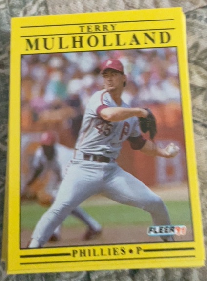 1991 Fleer #251 Terry Mulholland — front
