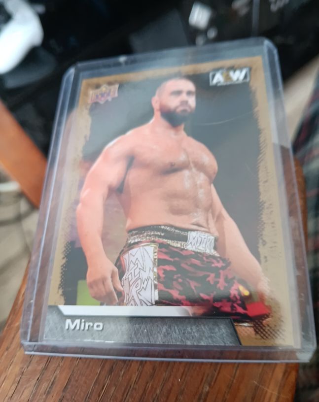2022 Upper Deck AEW #45 Miro — front