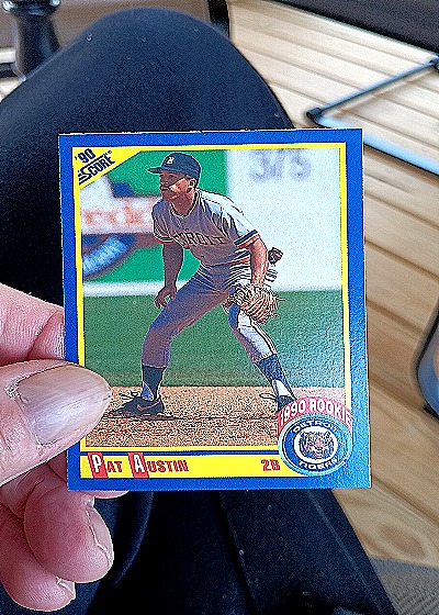 1990 Score #626 Pat Austin — front