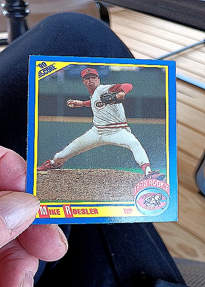 1990 Score #648 Mike Roesler Rookie — front