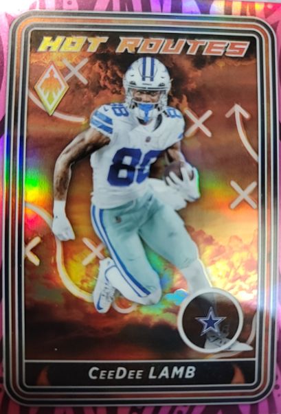 2023 Panini Phoenix Hot Routes #HR-30 CeeDee Lamb — front