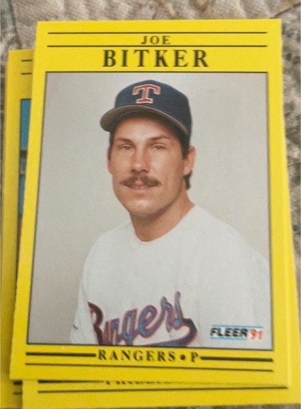 1991 Fleer #281 Joe Bitker — front