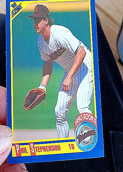 1990 Score #642 Phil Stephenson — front