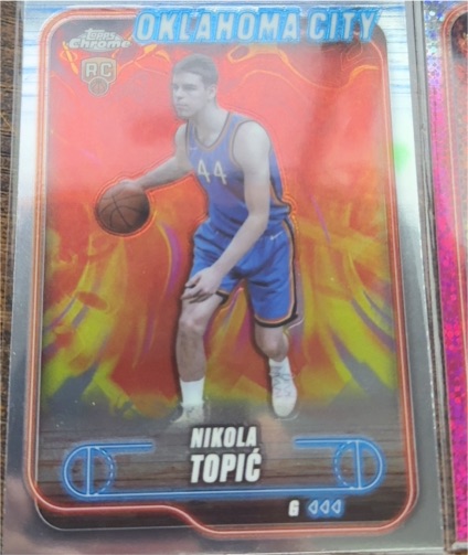 2024-25 Topps Chrome #119 Nikola Topić — front