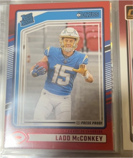 2024 Panini Donruss #328 Ladd McConkey — front