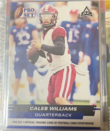 2022 Pro Set Draft #PS-04 Caleb Williams — front