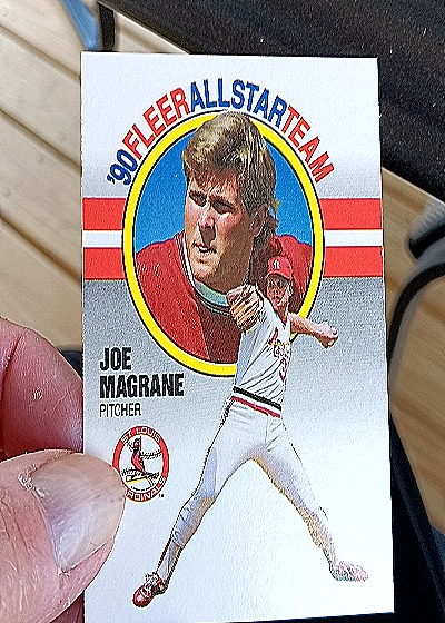 1990 Fleer All-Star Team #5 Joe Magrane — front