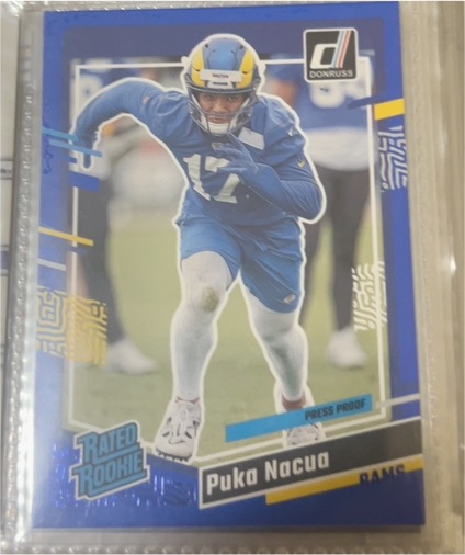 2023 Donruss #357 Puka Nacua — front