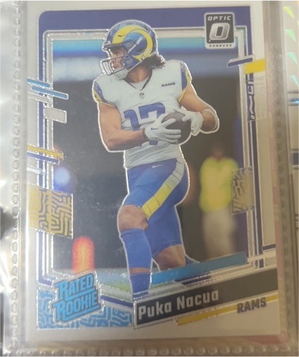 2023 Panini Donruss Optic #238 Puka Nacua — front