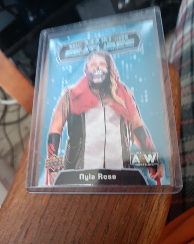 2022 Upper Deck AEW Main Features #MF-24 Nyla Rose — front
