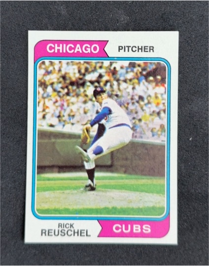 1974 Topps #136 Rick Reuschel — front