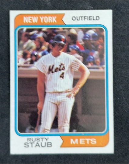1974 Topps #629 Rusty Staub — front