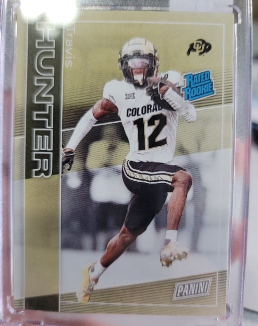 2025 Panini National Silver Pack #RR4 Travis Hunter — front