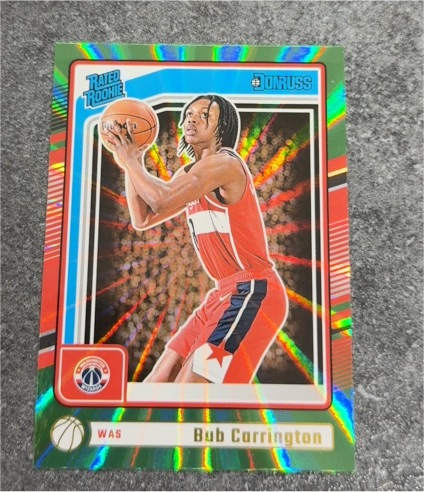 2024-25 Panini Donruss #220 Bub Carrington — front