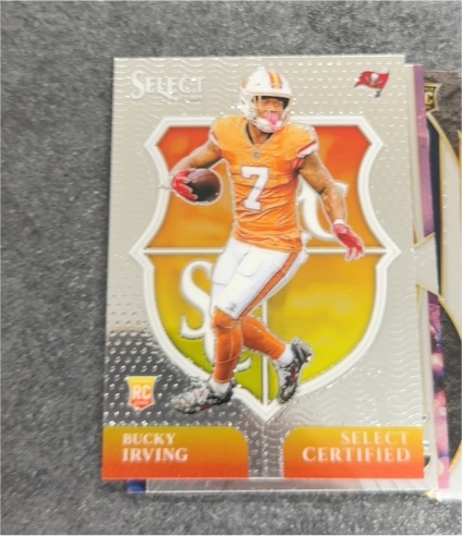2024 Panini Select #21 Bucky Irving Select Certified Rookie — front