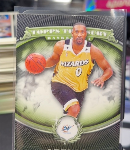 2008-09 Topps Treasury #40 Gilbert Arenas — front