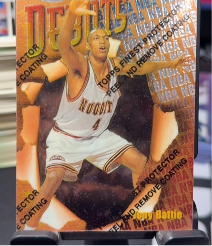 1997-98 Topps Finest #105 Tony Battie — front