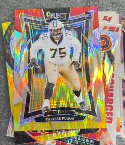 2024 Panini Select Concourse #75 Taliese Fuaga — front