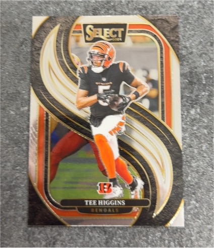 2024 Panini Select #193 Tee Higgins Premier Level Cincinnati Bengals — front