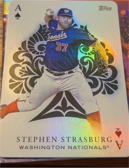 2023 Topps Series 1 All Aces #AA-21 Stephen Strasburg — front
