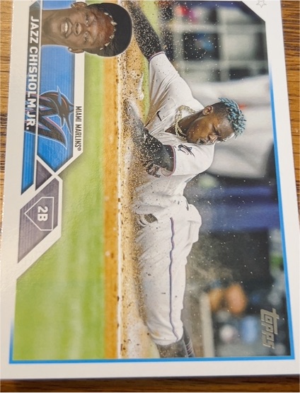 2023 Topps #172 Jazz Chisholm Jr. — front