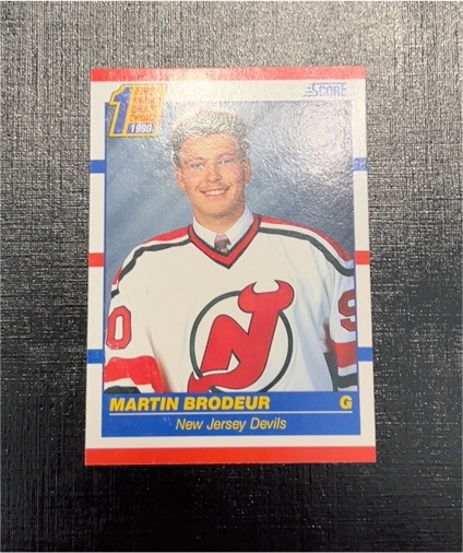1990-91 Score #439 Martin Brodeur — front