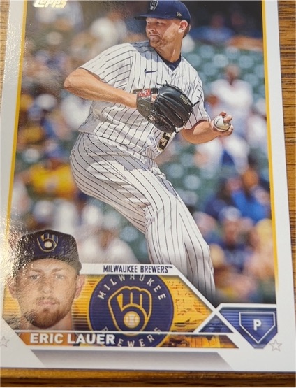 2023 Topps Series 1 #109 Eric Lauer — front