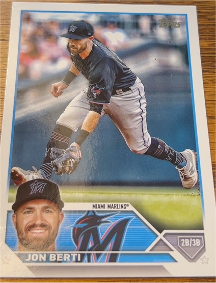2023 Topps #72 Jon Berti — front