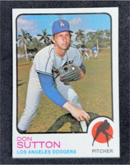 1973 Topps #10 Don Sutton — front