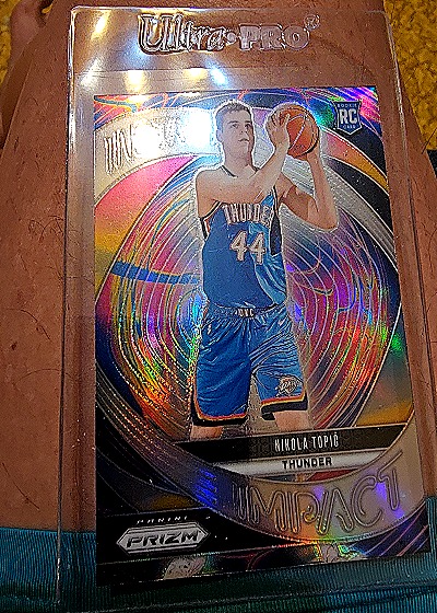 2024-25 Panini Prizm Instant Impact #Nikola Topić — front