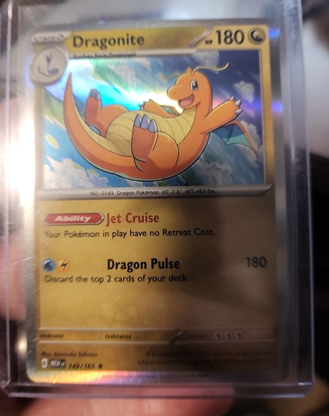 2023 Pokémon Scarlet & Violet 151 #149 Dragonite — front
