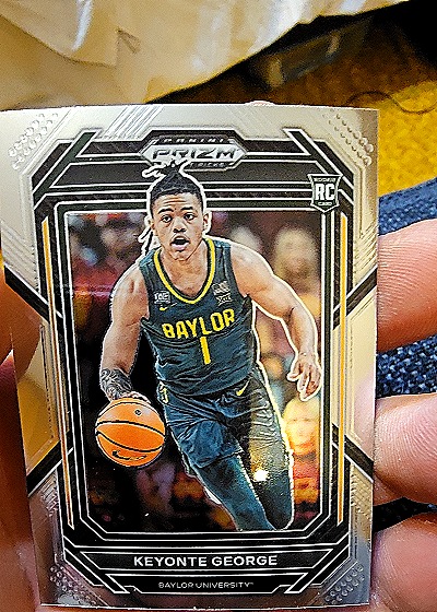 2023-24 Panini Prizm Draft Picks #47 Keyonte George — front