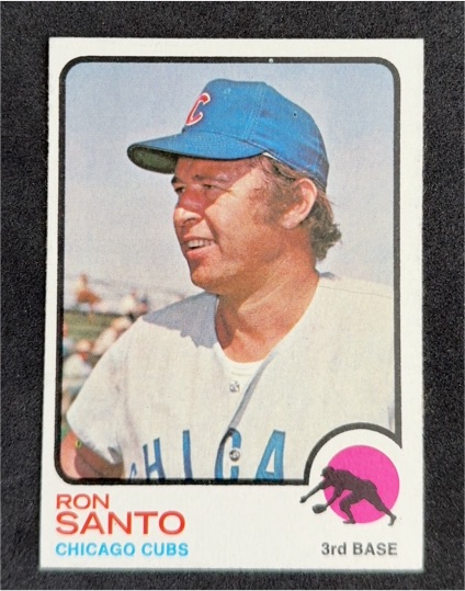 1973 Topps #115 Ron Santo — front