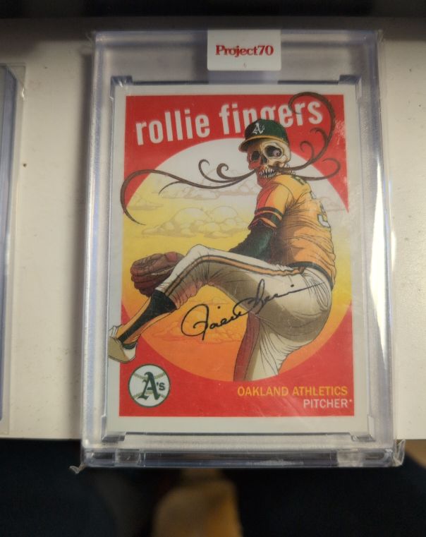 2021 Topps Project 70 #297 Rollie Fingers by Alex Pardee — front