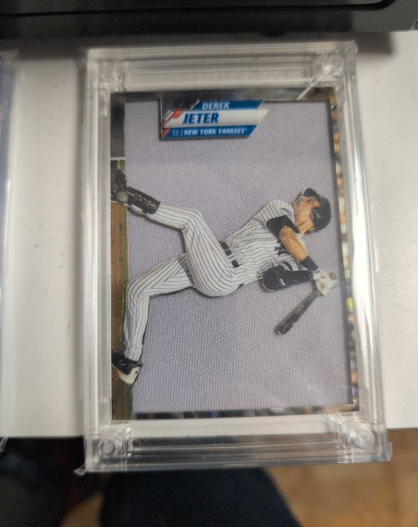 2020 Topps Chrome Update #U257 Derek Jeter — front
