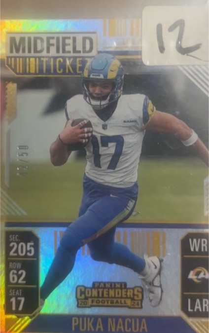 2024 Panini Contenders Season Ticket #59 Puka Nacua — front
