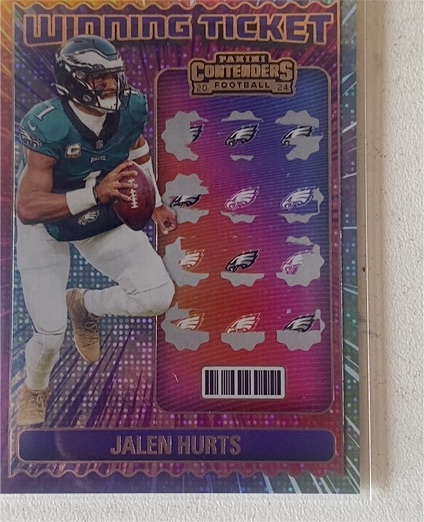 2024 Panini Contenders #3 Jalen Hurts — front