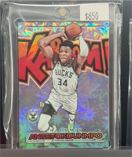 2023-24 Panini Revolution Kaboom! Giannis Antetokounmpo — front