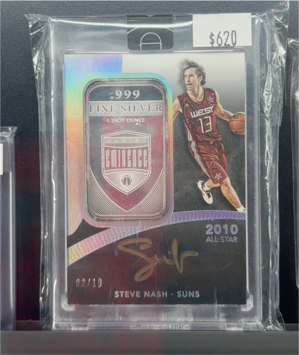 2010 Panini Eminence #02/10 Steve Nash — front
