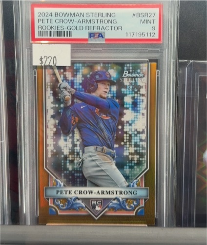 2024 Bowman Sterling #BSR-27 Pete Crow-Armstrong — front