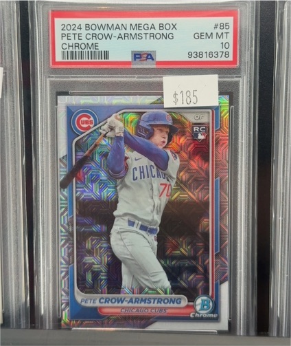 2024 Bowman Chrome Mega Box #85 Pete Crow-Armstrong — front