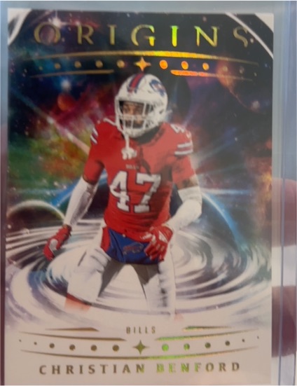 2025 Panini Origins #47 Christian Benford — front