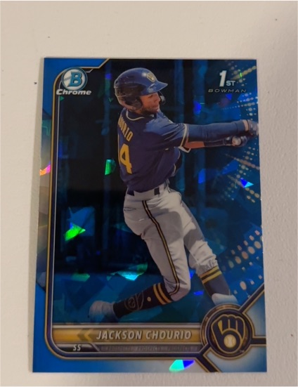 2022 Bowman Chrome #BCP-79 Jackson Chourio — front