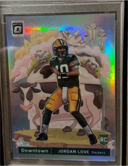 2020 Donruss Optic Downtown #DT32 Jordan Love — front