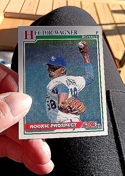 1991 Score #730 Hector Wagner — front