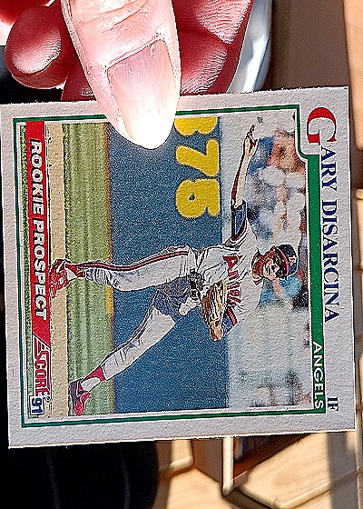 1991 Score #776 Gary Disarcina Rookie Prospect — front