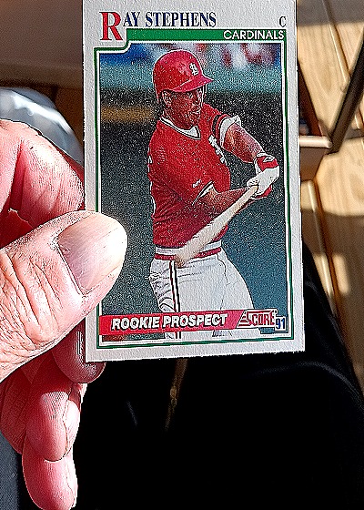 1991 Score #743 Ray Stephens Rookie Prospect — front